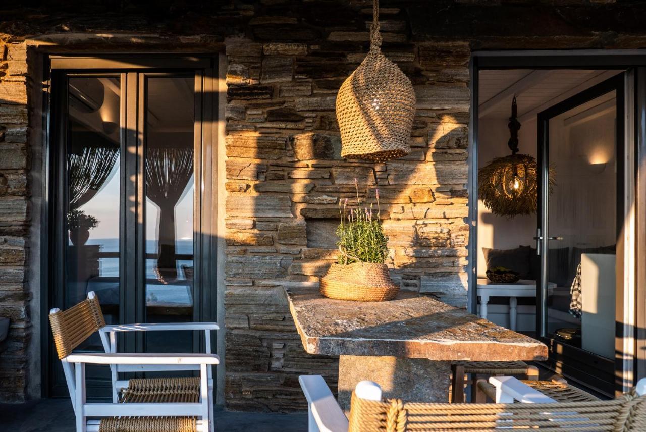 Aerino Seaside Villa Agios Romanos Eksteriør bilde