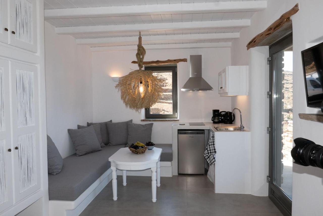 Aerino Seaside Villa Agios Romanos Eksteriør bilde