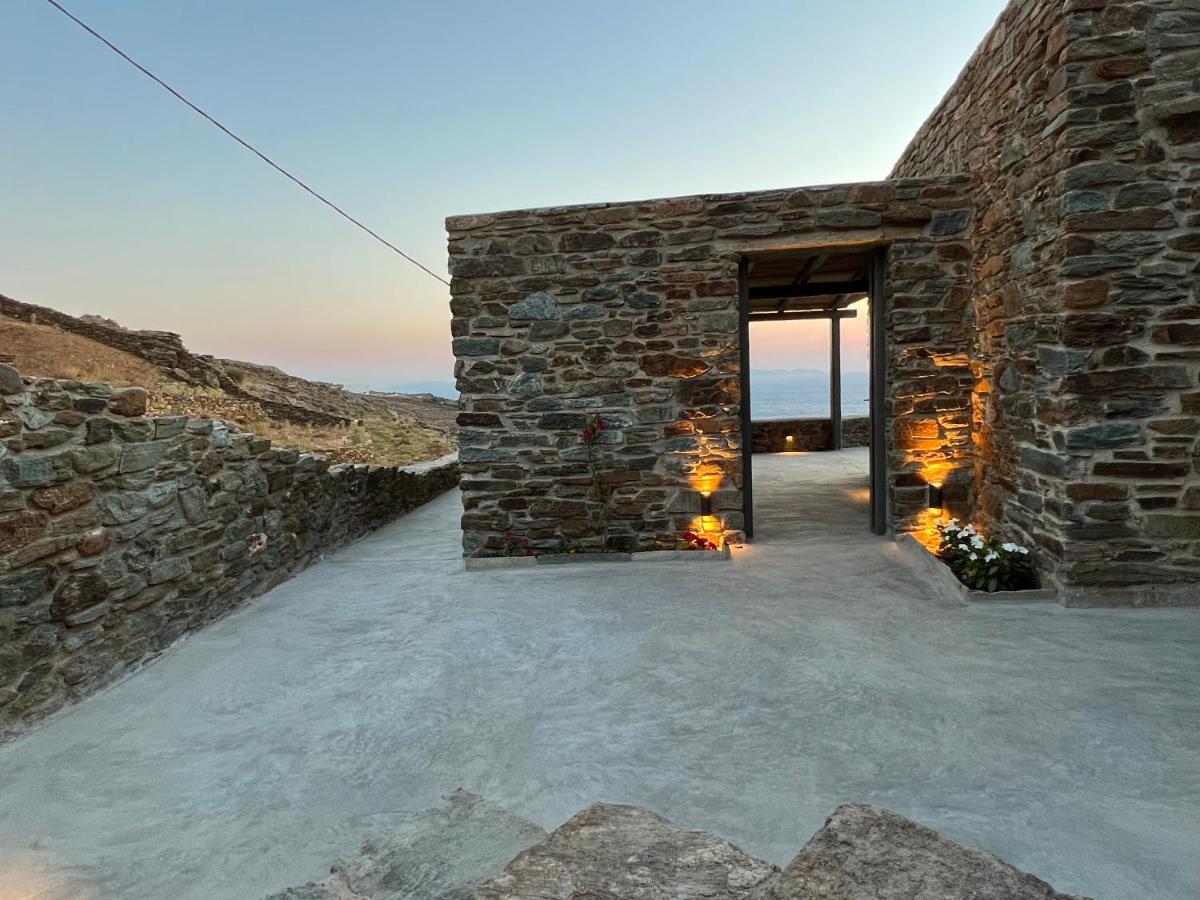 Aerino Seaside Villa Agios Romanos Eksteriør bilde