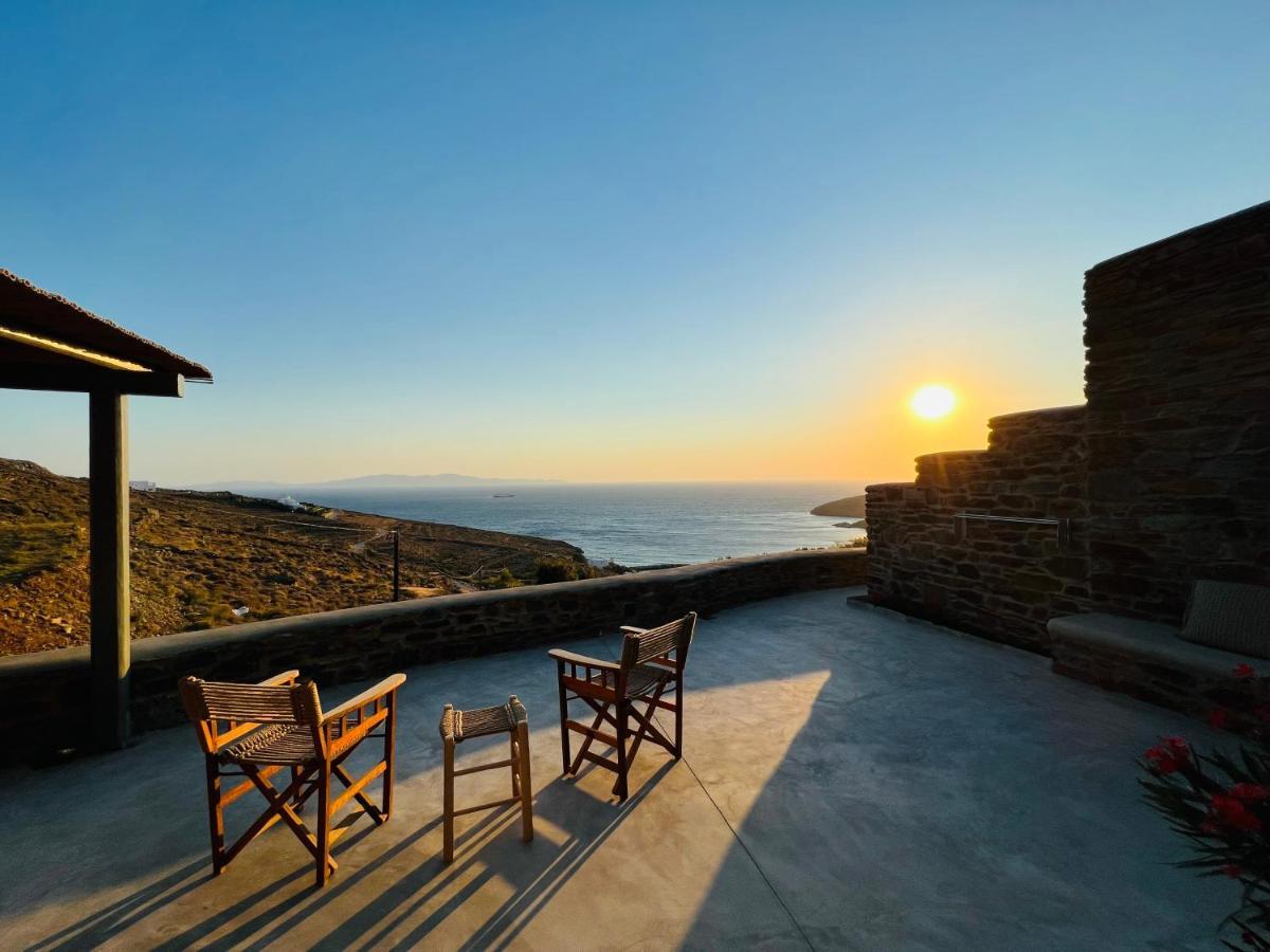Aerino Seaside Villa Agios Romanos Eksteriør bilde