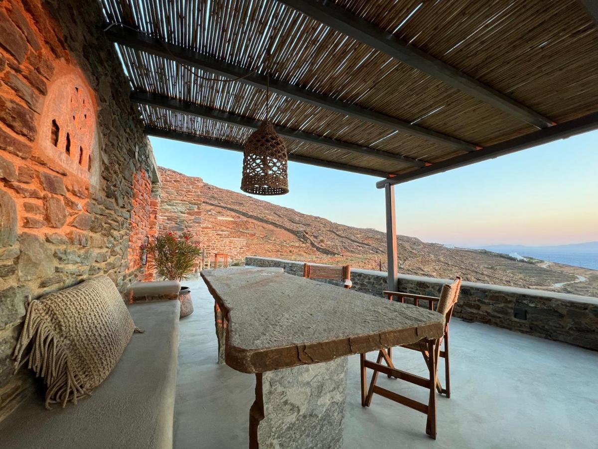 Aerino Seaside Villa Agios Romanos Eksteriør bilde