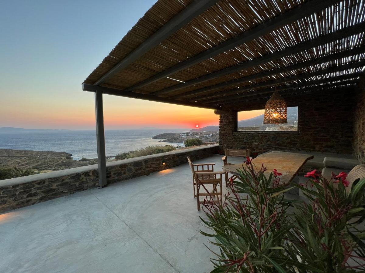 Aerino Seaside Villa Agios Romanos Eksteriør bilde