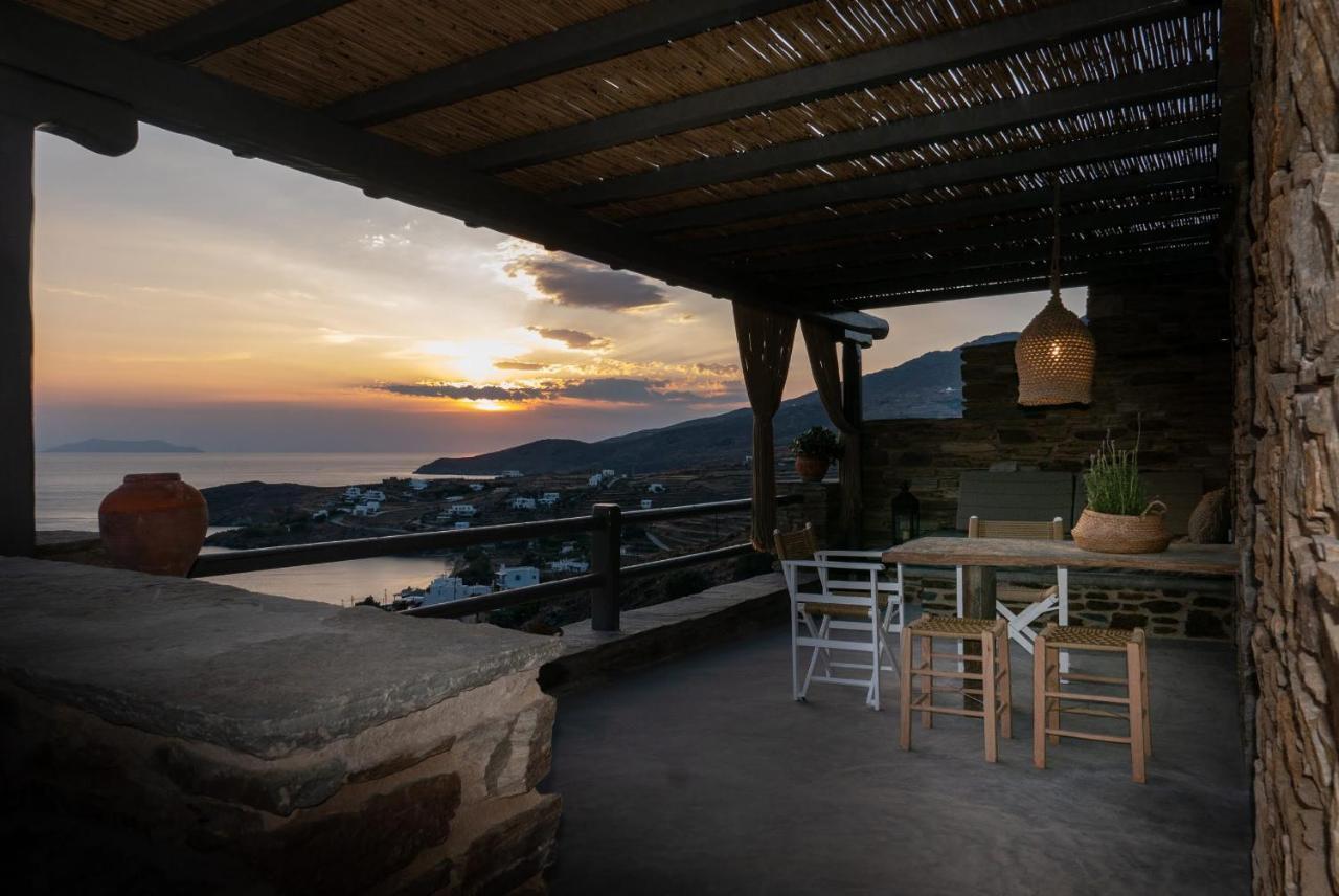Aerino Seaside Villa Agios Romanos Eksteriør bilde