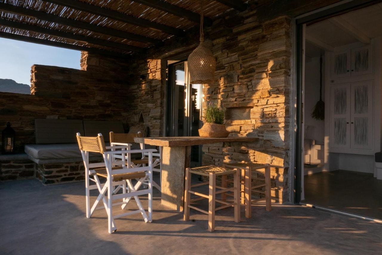 Aerino Seaside Villa Agios Romanos Eksteriør bilde