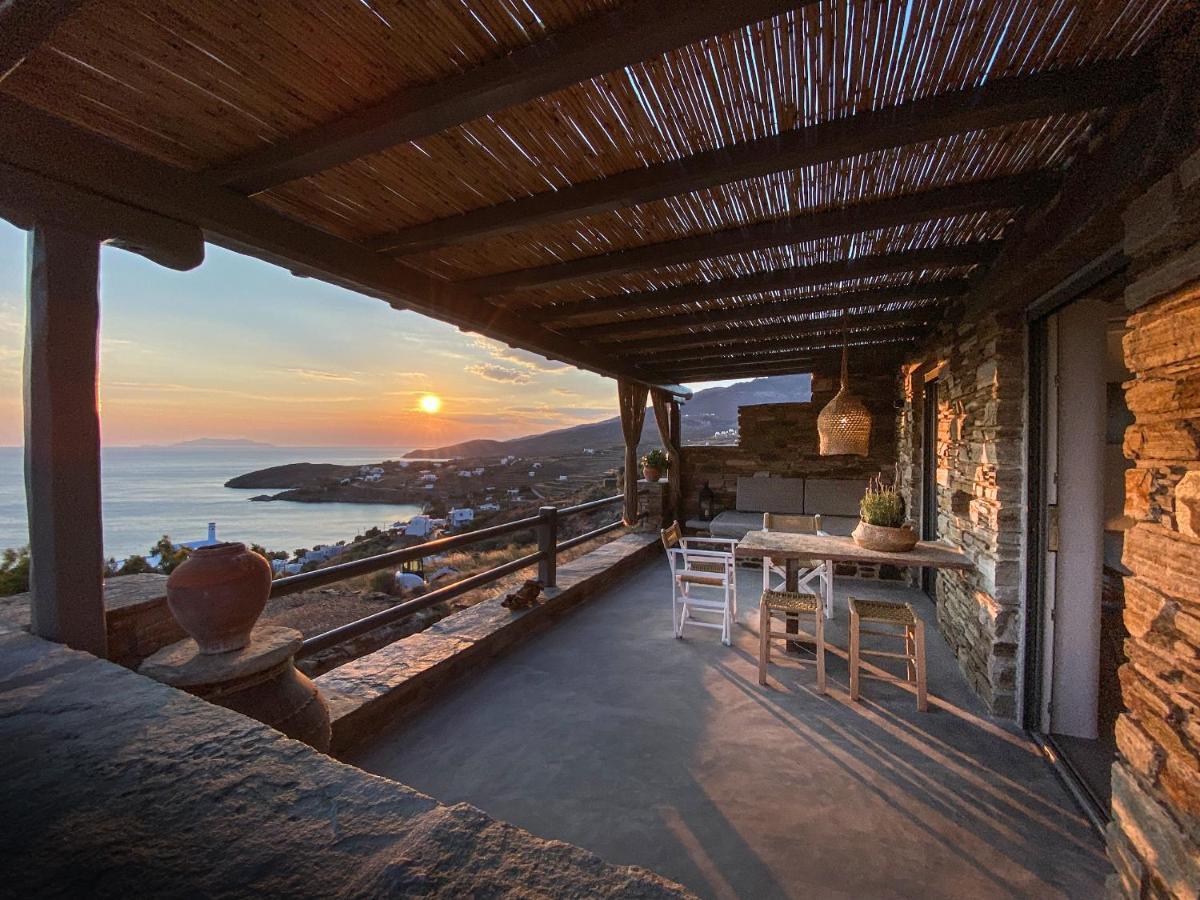 Aerino Seaside Villa Agios Romanos Eksteriør bilde
